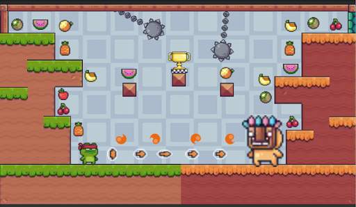 Super Frog Hero Pineapple screenshot 1