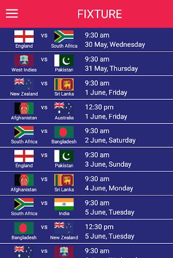 World Cup Update 2019 screenshot 2