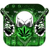 Gun Weed Ghost Keyboard 10001004