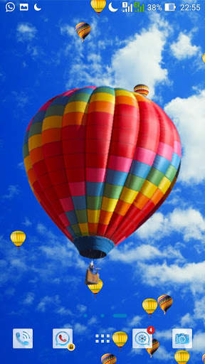 Parachute Live Wallpaper screenshot 5