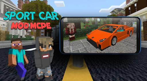 Sport Car Mod for Minecraft screenshot 1