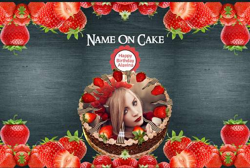 Name on Birthday Cake - Photo on Birthday Cake screenshot 1
