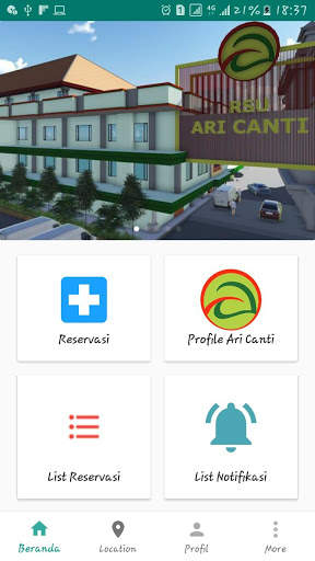 Ari Canti Reservation screenshot 2