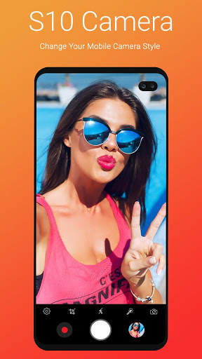 Galaxy S10 HD Camera : Touch Motion Effect screenshot 1