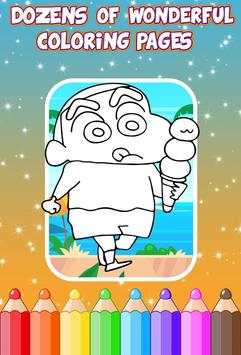 Shinchan Coloring Game screenshot 4