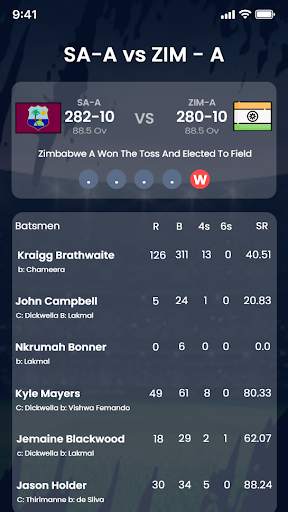 Ball By Ball Cricket Live Line 2021 screenshot 2