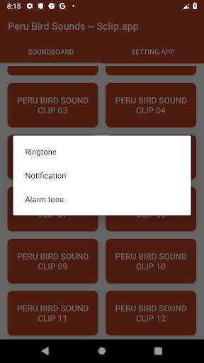 Peru Bird Sound Collections ~ Sclip.app screenshot 4