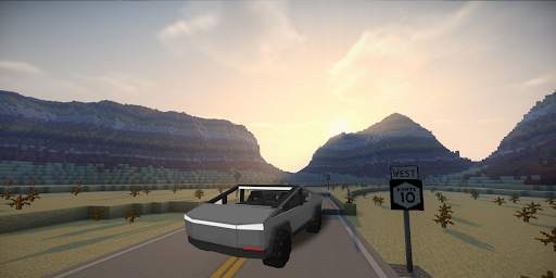Tesla Cybertruck Addon for Minecraft screenshot 4