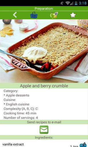 Dessert recipes screenshot 3