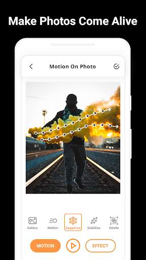 Motiongram - Photo in Motion & Live Motion Effect screenshot 1