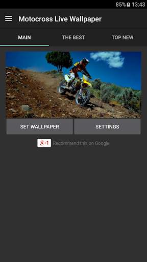 Motocross Live Wallpaper screenshot 5