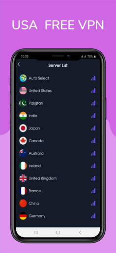 USA FREE VPN – Fast VPN & Internet Security VPN screenshot 6
