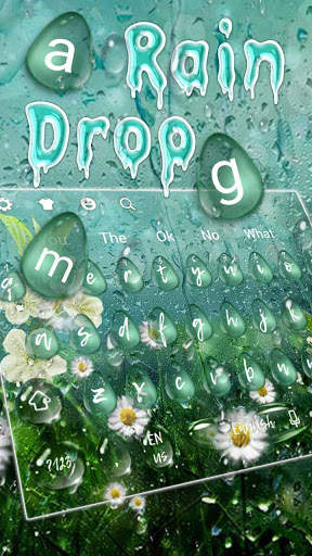Raind Drop Keyboard screenshot 1