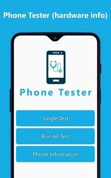 Phone Tester - Hardware Test & Device Information скриншот 1