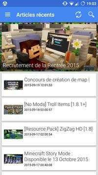 Appli Minecraft-France screenshot 1