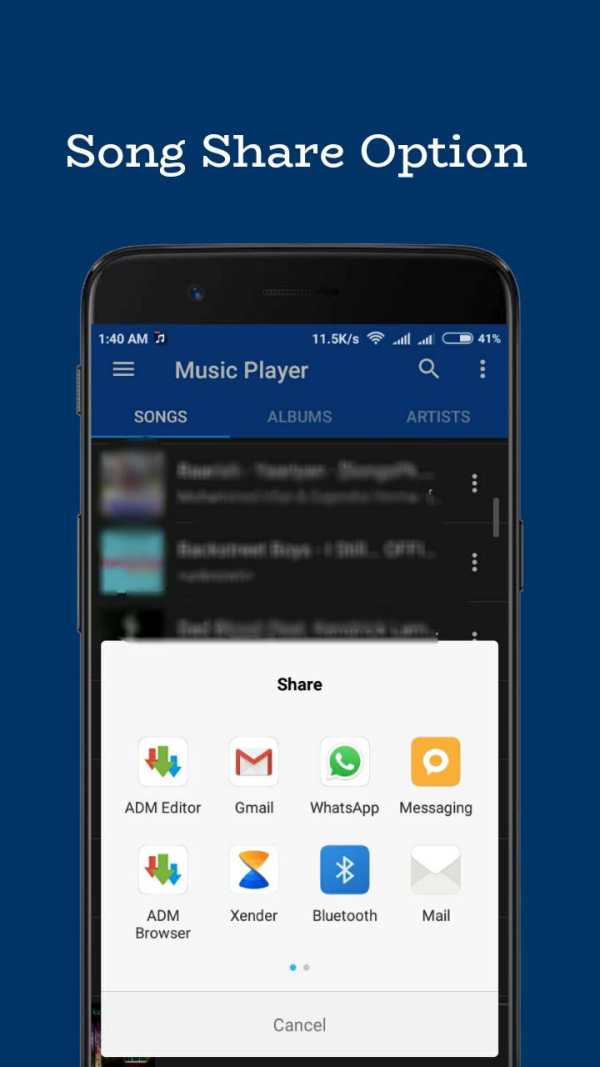 Music Player - Play, Shuffle & Repeat screenshot 6