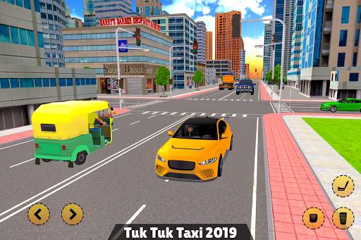 Offroad Tuk Tuk Rickshaw Taxi Sim 2019 screenshot 9