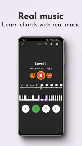 ChordProg Ear Trainer 2 - Perfect Ear Training! скриншот 1