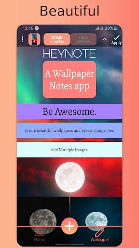 Heynote - Wallpaper Notes screenshot 6