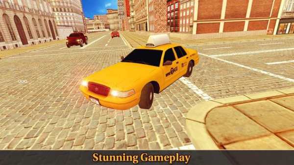 Crazy City Taxi Rush 3D screenshot 4