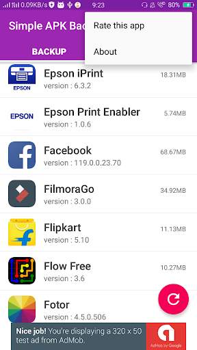 Simple APK Backup screenshot 6