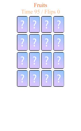 Memory Game - Fruits screenshot 6