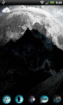 GO Launcher EX Cosmos Moon 2 screenshot 1