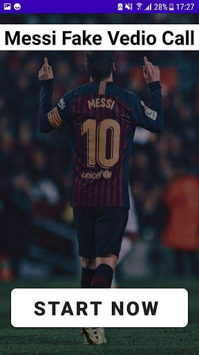 Messi Fake Video Call screenshot 1