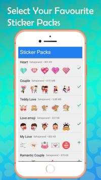 Love WASticker app- Love Sticker for Whatsapp 2019 screenshot 3