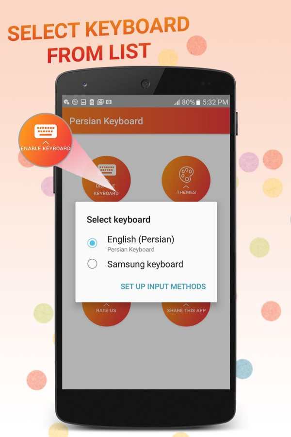 Farsi Keyboard : Persian Keyboard screenshot 6