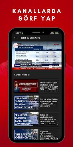 Canlı TV Haber Kanalları screenshot 5