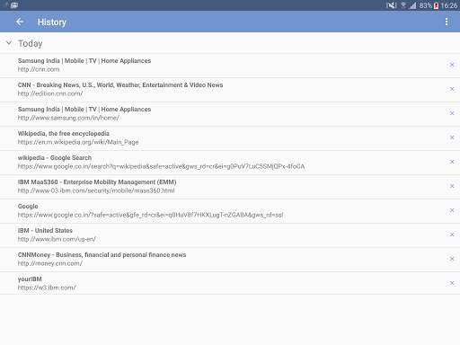 MaaS360 Browser screenshot 12