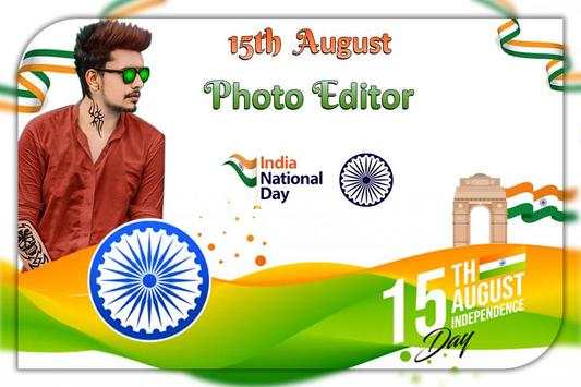 15 August Photo Editor - Independence Photo Editor screenshot 1
