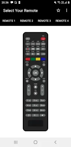Remote Control For GTPL screenshot 1