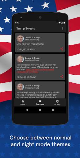 Trump Tweets screenshot 3