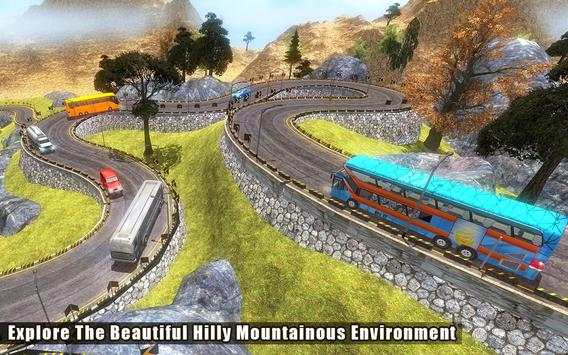 Offroad Bus Simulator 2017:Tourist Coach Bus Drive screenshot 2