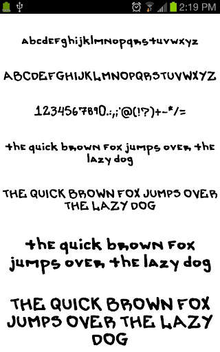 Marker Fonts Message Maker screenshot 2