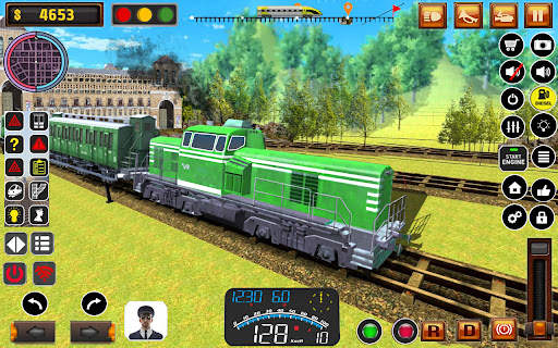 Uphill Train Simulator Game. screenshot 2
