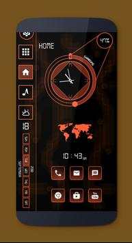 High tech Strip Launcher - futuristic UI screenshot 4