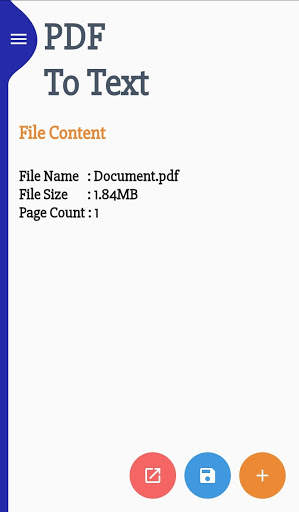PDF To Text screenshot 1