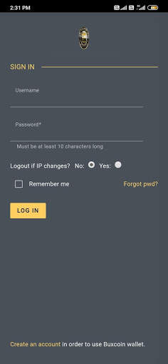 Bux Wallet screenshot 1
