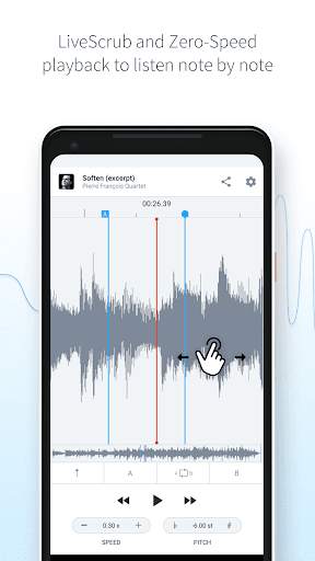 AudioStretch: Music Pitch and Speed Changer screenshot 4