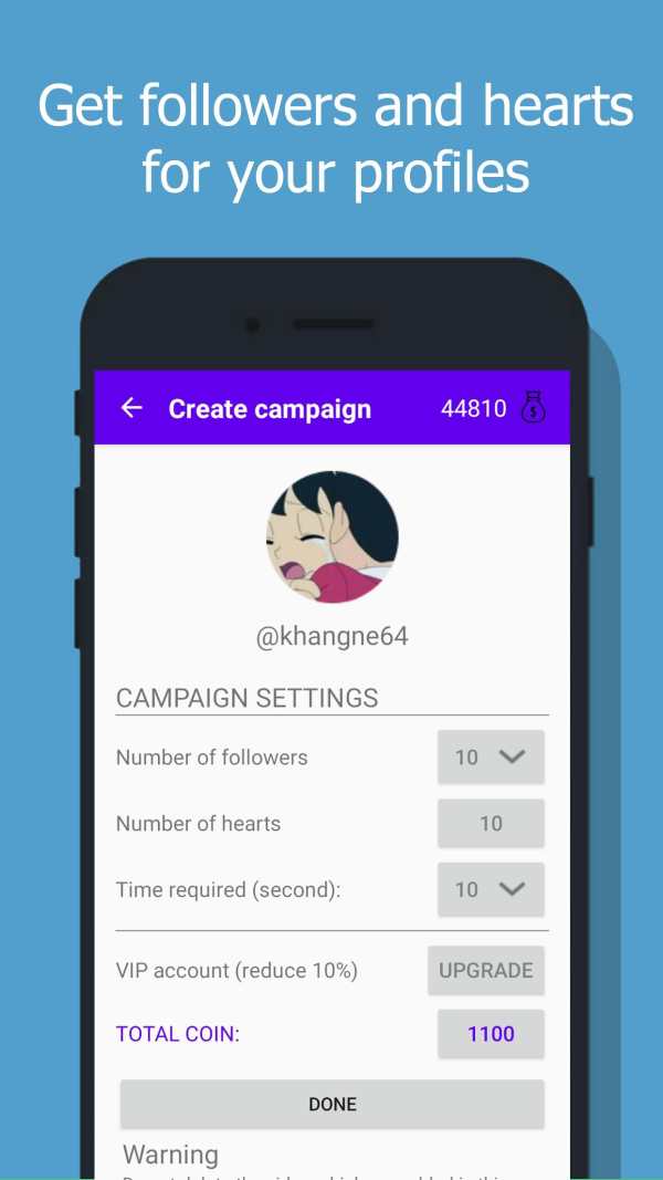 Tikfans - Get followers, likes screenshot 1
