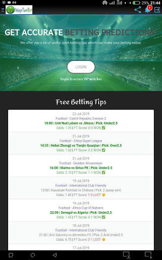 WapTanBet: Free Betting Tips screenshot 6