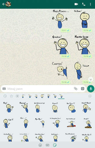 Qonshu international stickers for WhatsApp screenshot 12