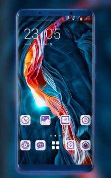 Abstract theme for Lg V50 launcher screenshot 1