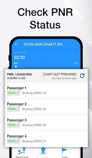 Indian Railway Timetable Live screenshot 2
