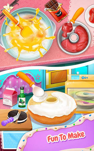 Sweet Donut Cake Maker screenshot 1