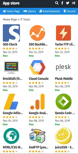 Apps store for apps games apk download screenshot 2