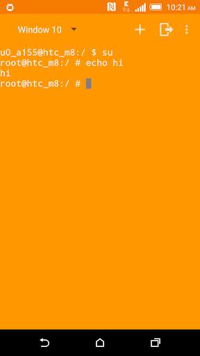 Material Terminal screenshot 2